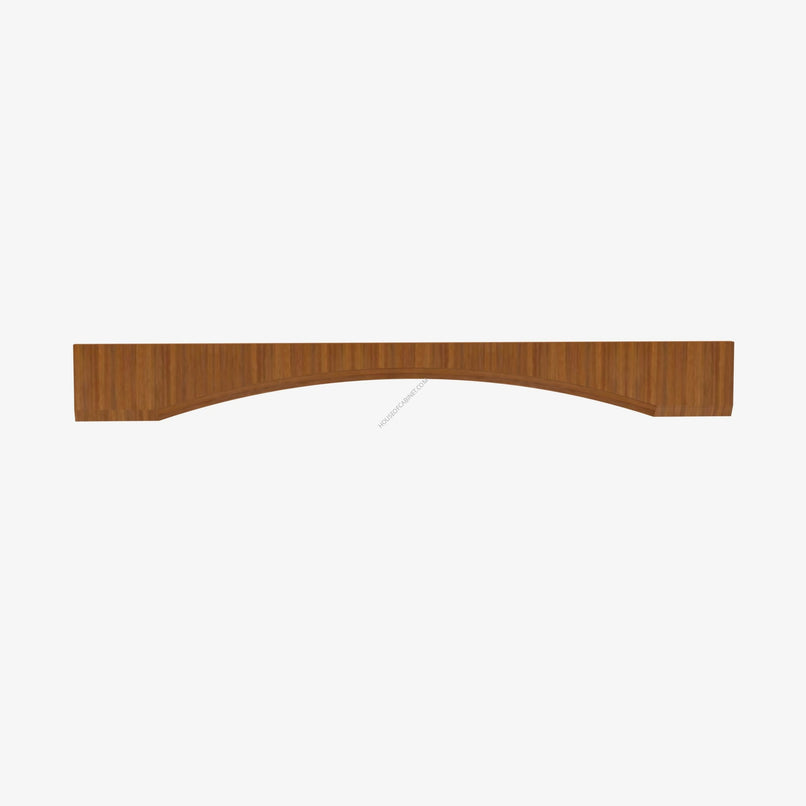 PR-VAL48S Arch Panel Valance | TSG Forevermark Petit Brown - image 1