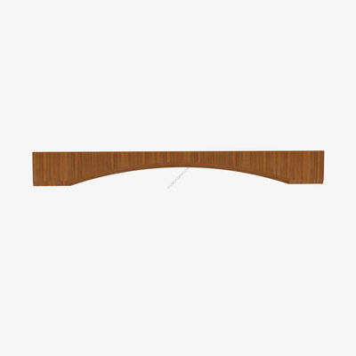PR-VAL48S Arch Panel Valance | TSG Forevermark Petit Brown - image 1