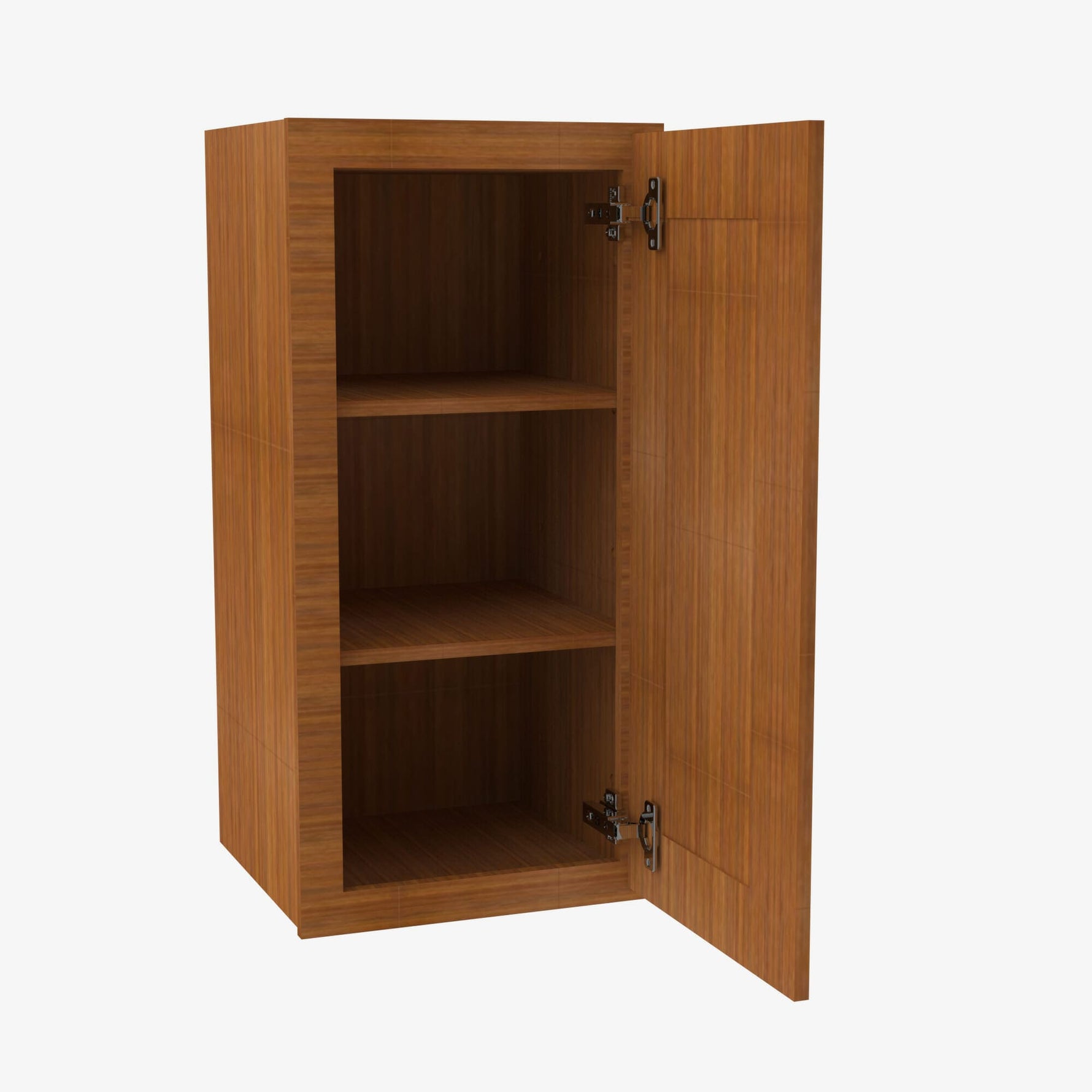 PR-W2112 Single Door Cabinets 21 Inch Wall Cabinet | Petit Brown - image 2