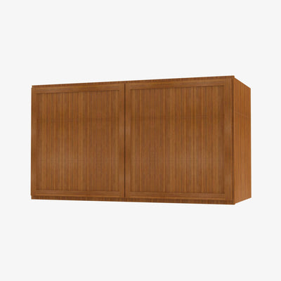 PR-W2415B Double Door 24 Inch Wall Cabinet | Petit Brown - image 1