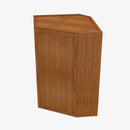 PR-WDC2436 Single Door Cabinets 24 Inch Wall Diagonal Corner Cabinet | Petit Brown - image 2