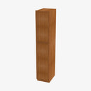 PR-WP1584 Double Door 15 Inch Tall Wall Pantry Cabinet | Petit Brown - image 1