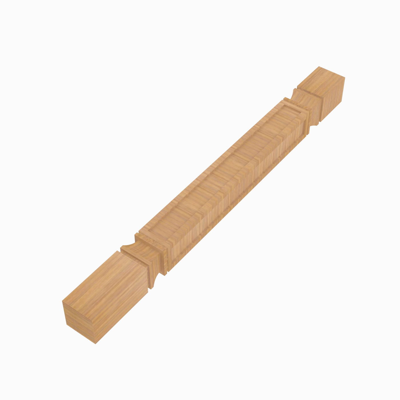 PH-LEG75 B3x3 Trimmable Full Decor Leg | TSG Forevermark Petit OAK