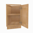PS-BTC12R Single Door Cabinets 12 Inch Base Base Transitional Cabinet Right | Petit Sand - image 2