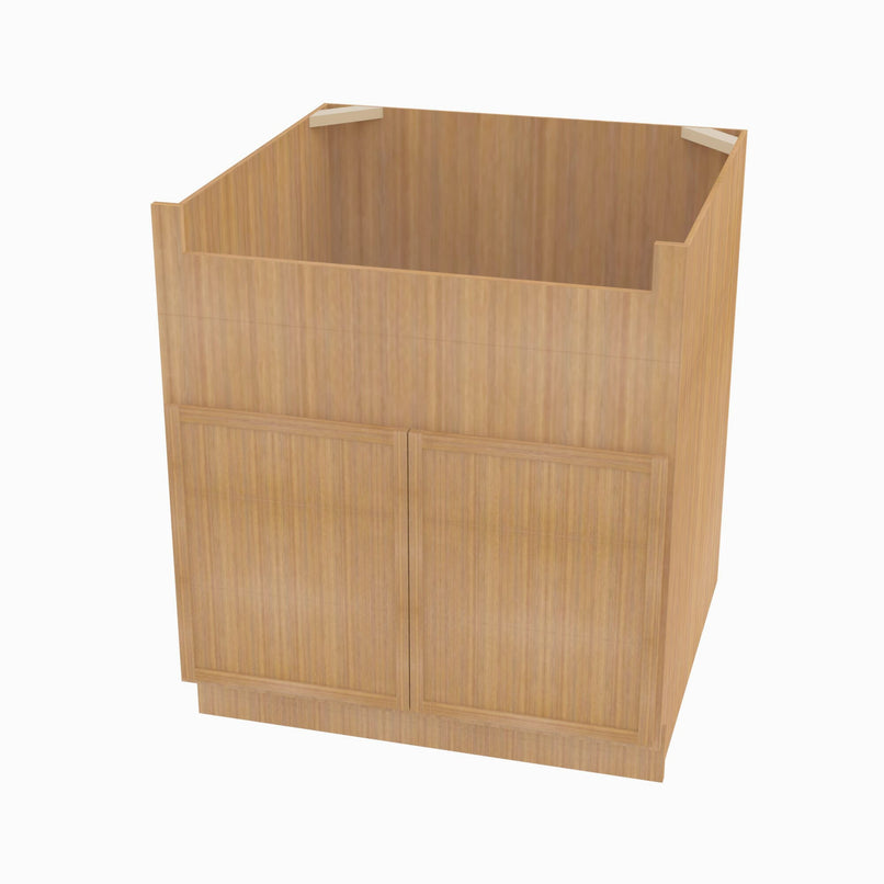 PH-FSB30B 30 Inch Farmhouse Sink Base Cabinet | Petit OAK - image 1