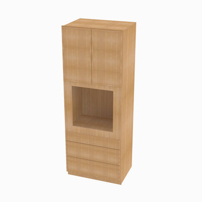 PH-OC3384B Double Door 33 Inch Tall Oven Cabinet | Petit OAK - image 1