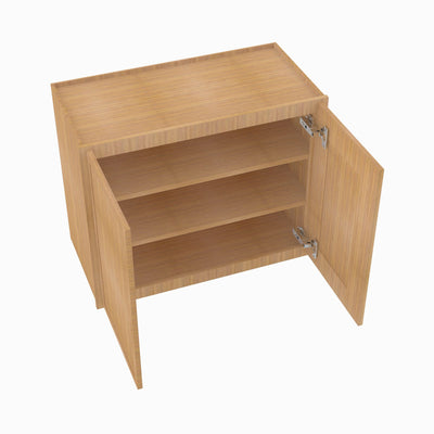 PH-W2742B Double Door 27 Inch Wall Cabinet | Petit OAK - image 1