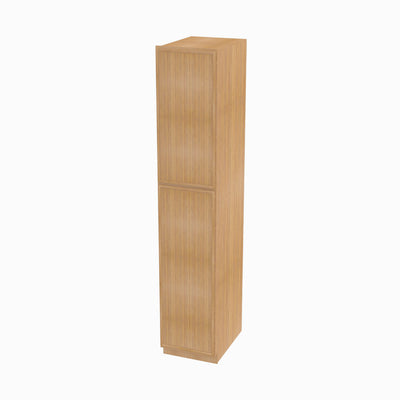 PS-WP1590 Double Door 15 Inch Tall Wall Pantry Cabinet | Petit Sand - image 1