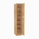PS-WP1590 Double Door 15 Inch Tall Wall Pantry Cabinet | Petit Sand - image 3