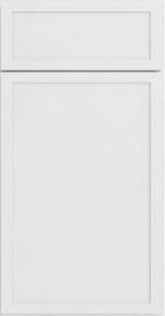 PW-SB27B Double Door 27 Inch Sink Base Cabinet | Petit White - image 6