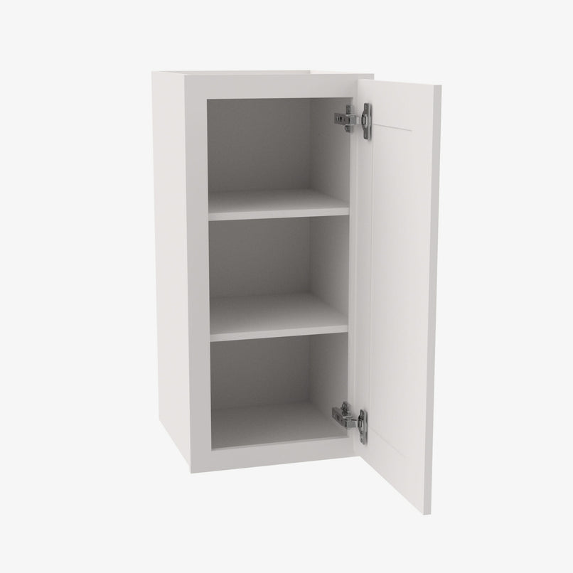 PW-W0930 Single Door Cabinets 9 Inch Wall Cabinet | Petit White - image 2