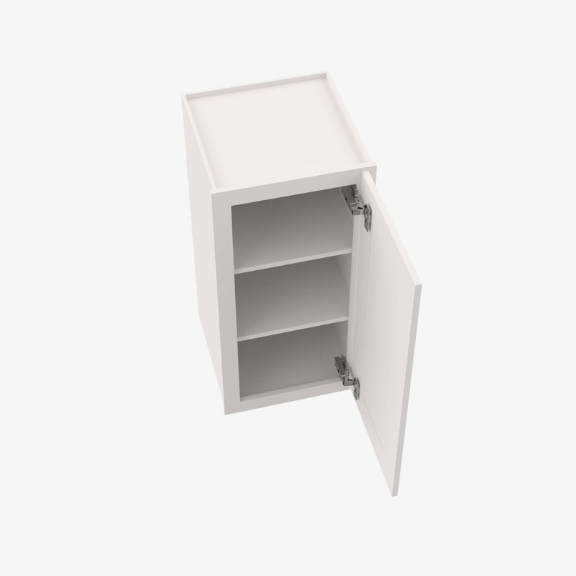PW-W0942 Single Door Cabinets 9 Inch Wall Cabinet | Petit White - image 1