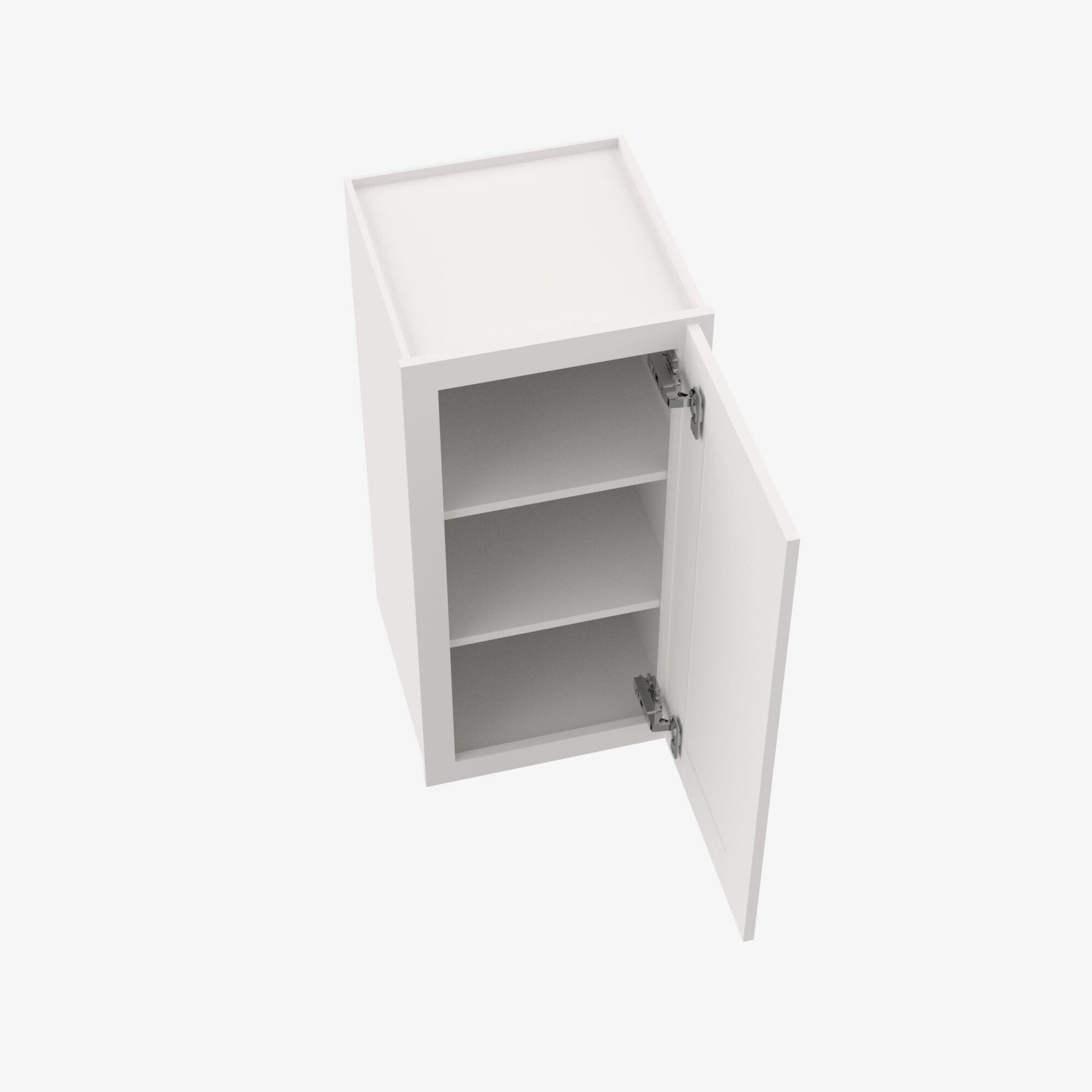 PW-W1212 Single Door Cabinets 12 Inch Wall Cabinet | Petit White - image 1