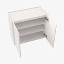PW-W3036B Double Door 30 Inch Wall Cabinet | Petit White - image 1