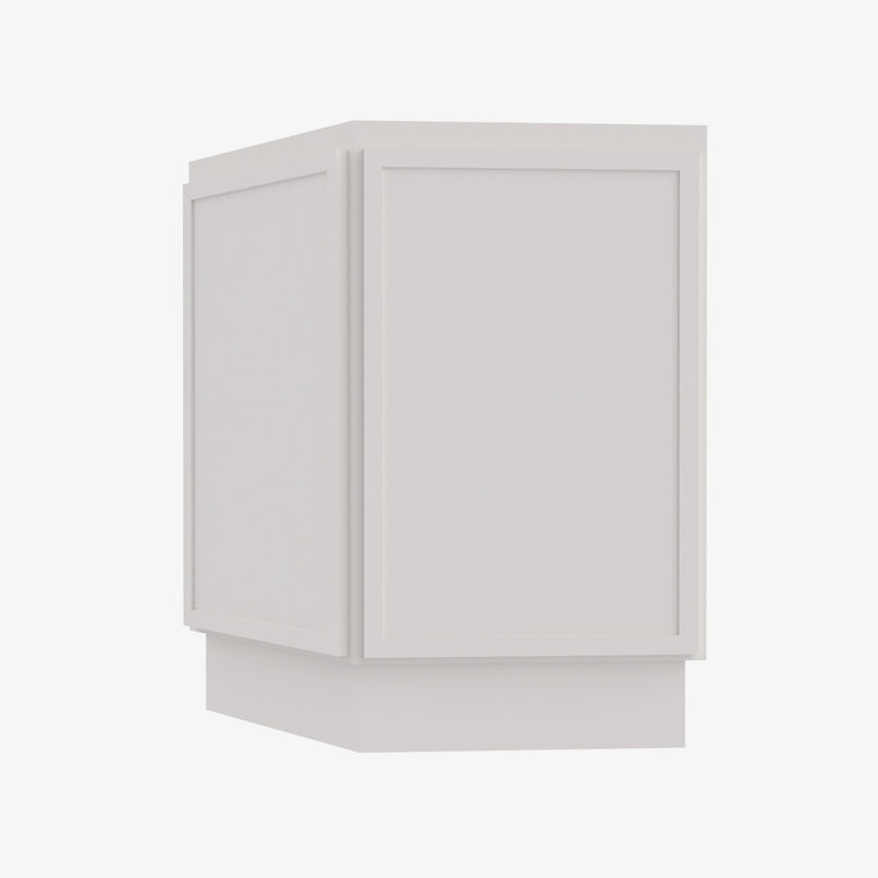PW-AW30 Single Door Cabinets 30 Inch Wall Angle Corner Cabinet | Petit White - image 3