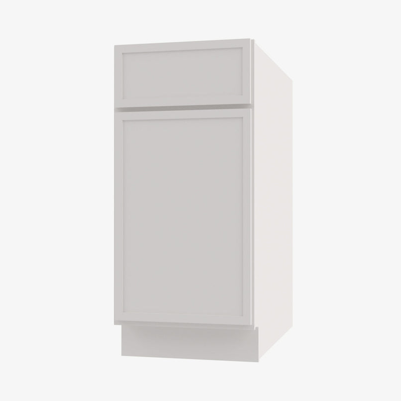 PW-B21 Single Door Cabinets 21 Inch Base Cabinet | Petit White - image 1