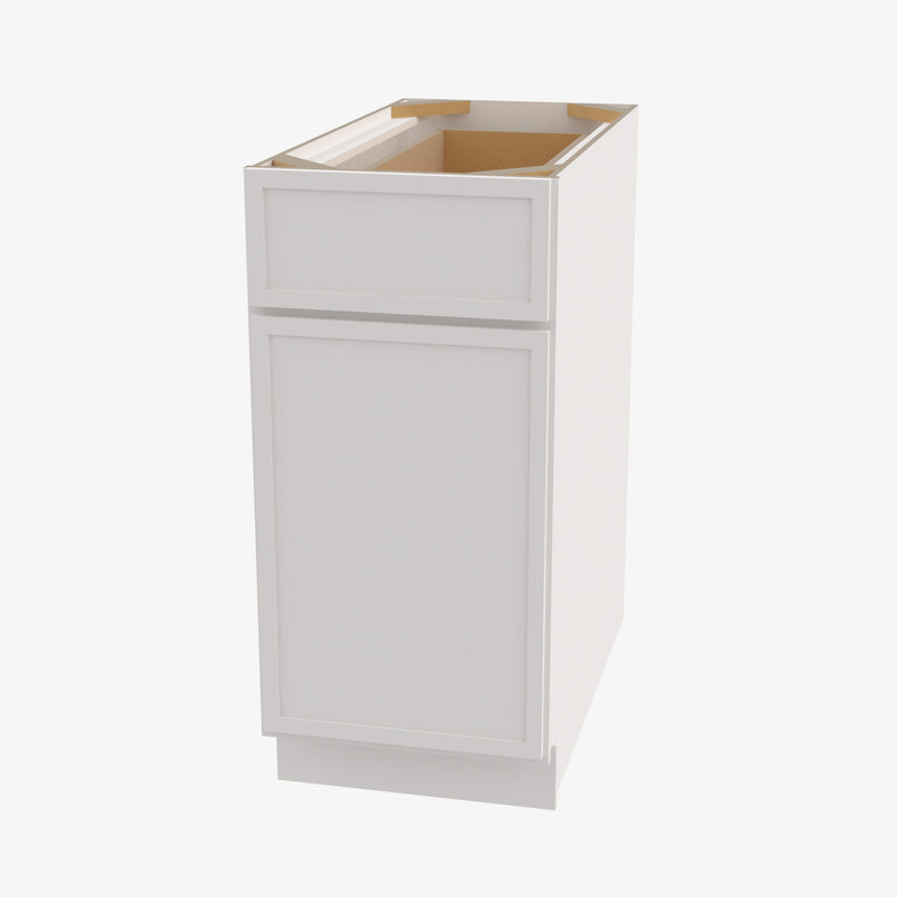 PW-B15 Single Door Cabinets 15 Inch Base Cabinet | Petit White - image 2