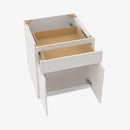 PW-B30B Double Door 30 Inch Base Cabinet | Petit White - image 4