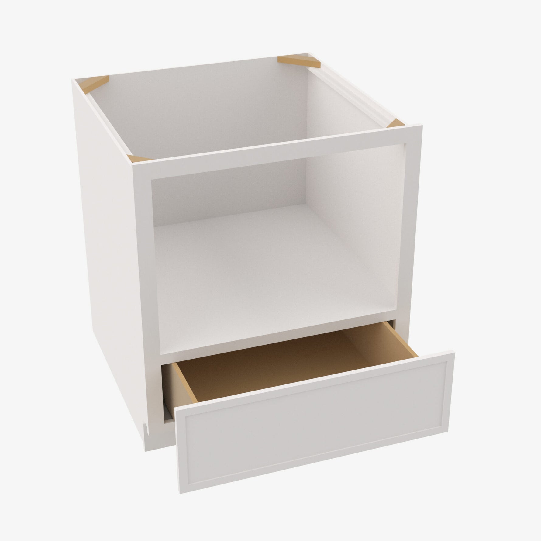 PW-B27MW 30W 27 Inch Microwave Base Cabinet | Petit White - image 1