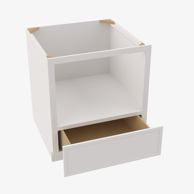 PW-B27MW 30W 27 Inch Microwave Base Cabinet | Petit White - image 1