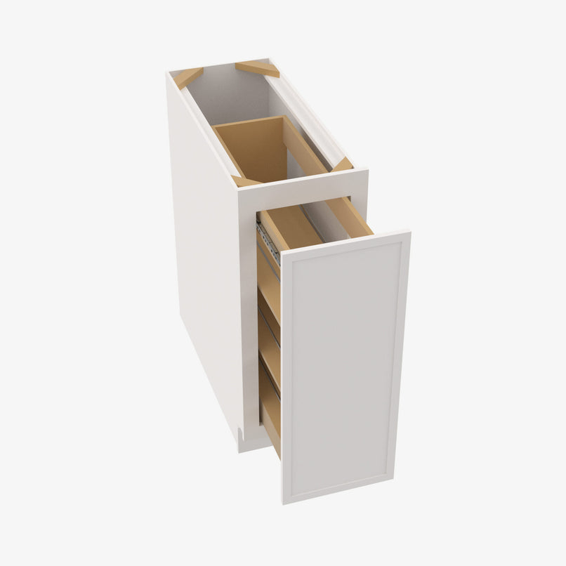 PW-BFP09 Base Pull Out with Spice Rack | TSG Forevermark Petit White - image 1