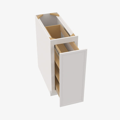 PW-BFP09 Base Pull Out with Spice Rack | TSG Forevermark Petit White - image 1