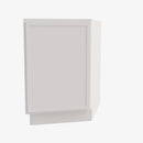 PW-BTC12L Single Door Cabinets 12 Inch Base Base Transitional Cabinet Left | Petit White - image 3