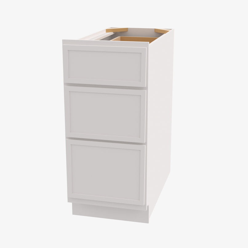 PW-SVB1521-34-1/2 15 Inch Bathroom Cabinet Vanity Drawer Pack | Petit White - image 4