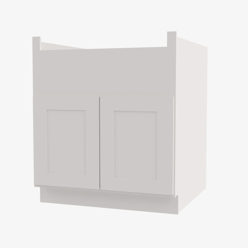 PW-FSB36B Double Door 36 Inch Farmhouse Sink Base Cabinet | Petit White - image 2