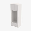 PW-OM3390B Double Door 33 Inch Tall Double Oven / Oven Microwave Cabinet | Petit White - image 2