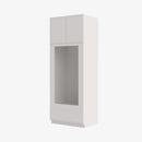 PW-OM3390B Double Door 33 Inch Tall Double Oven / Oven Microwave Cabinet | Petit White - image 3