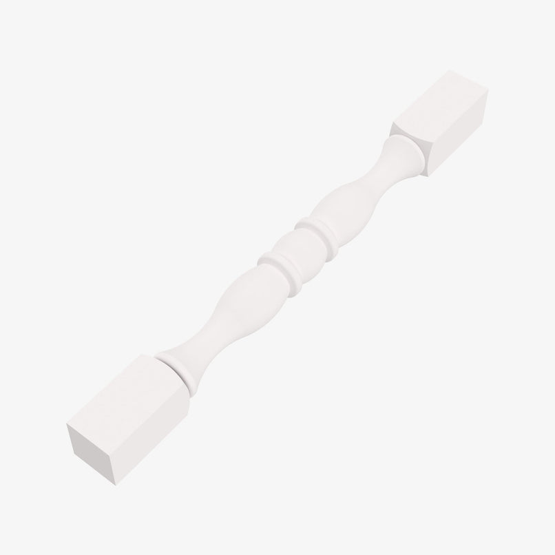 PW-TP3/WF34-1/2 Full Decor Leg with Wall Filler | TSG Forevermark Petit White - image 1