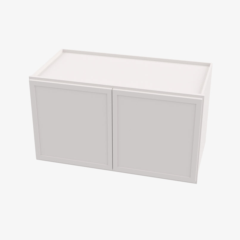 PW-W2424B Double Door 24 Inch Wall Cabinet | Petit White - image 2