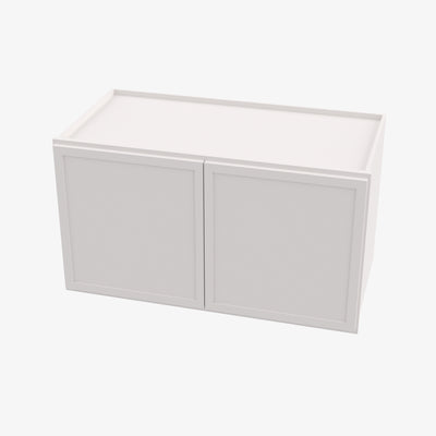 PW-W2412B Double Door 24 Inch Wall Cabinet | Petit White - image 1