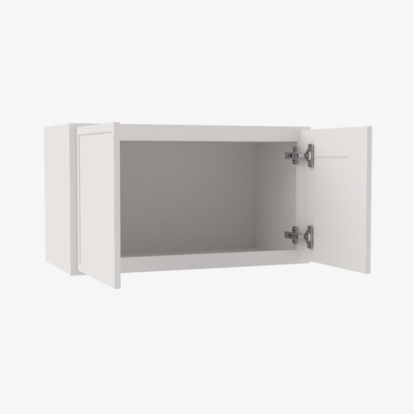PW-W332424B Double Door 33 Inch Wall Refrigerator Cabinet | Petit White - image 4