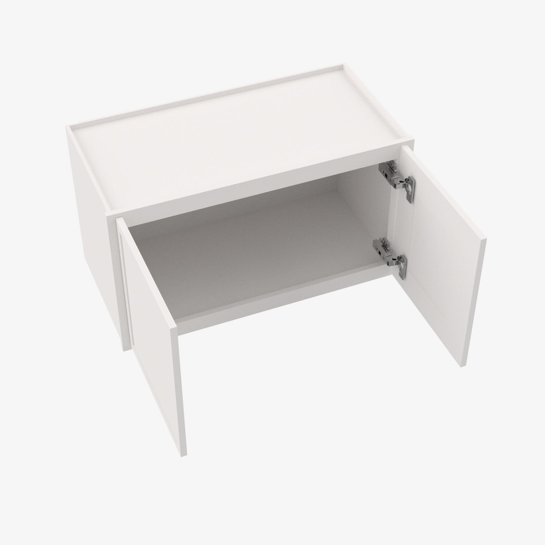 PW-W301224B Double Door 30 Inch Wall Refrigerator Cabinet | Petit White - image 4