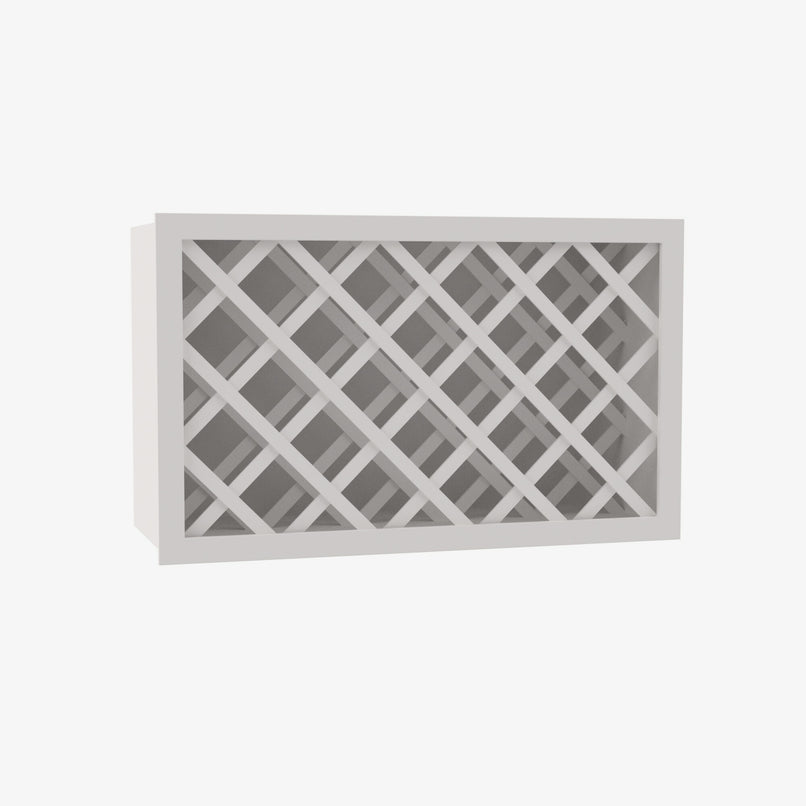 PW-W3018WR 30 Inch Wine Rack Cabinet | Petit White - image 2