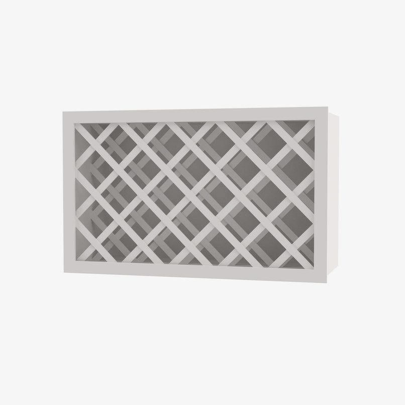 PW-W3018WR 30 Inch Wine Rack Cabinet | Petit White - image 3