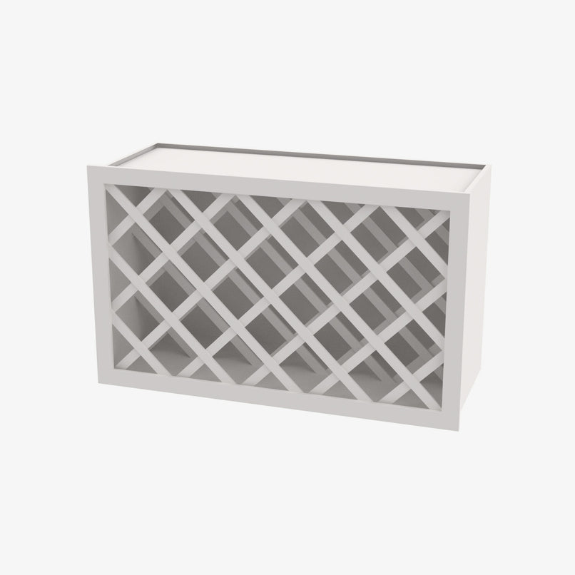 PW-W3018WR 30 Inch Wine Rack Cabinet | Petit White - image 4