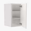 PW-WDC273615 Single Door Cabinets 27 Inch Wall Diagonal Corner Cabinet | Petit White - image 1