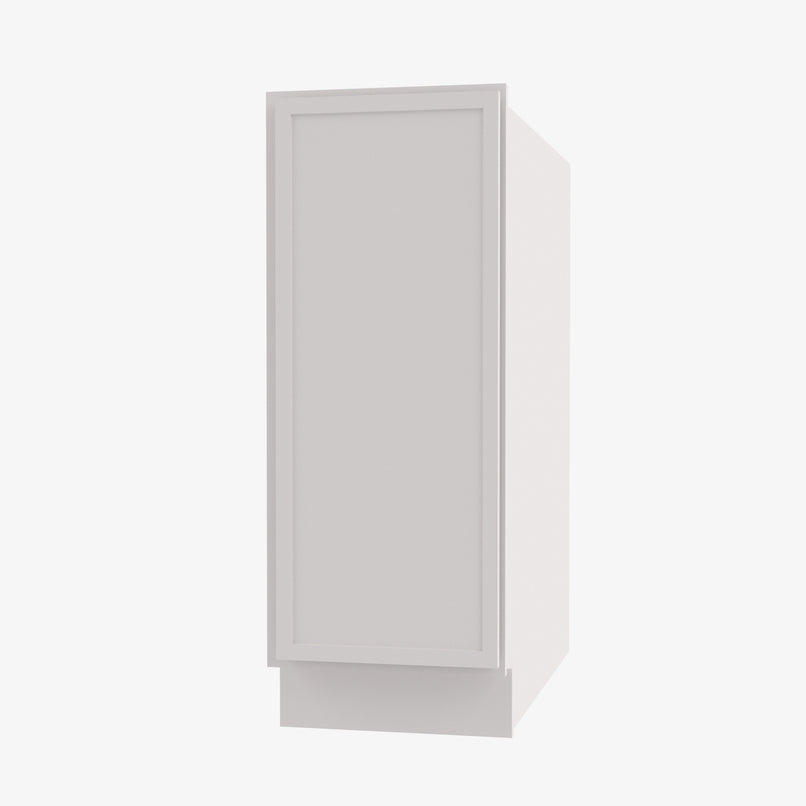 PW-FB09 Full Height Single Door Cabinets 9 Inch Base Cabinet | Petit White - image 1
