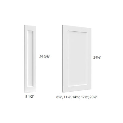 Fabuwood Allure Fusion Dove – DD W1830 DOOR - image 1
