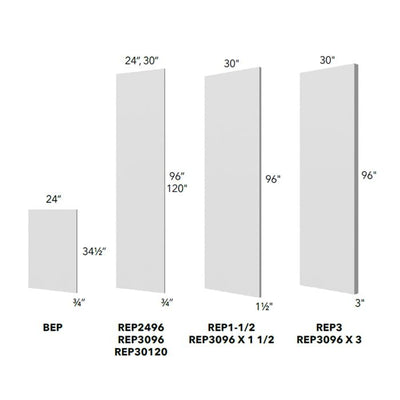 Fabuwood Allure Fusion Kona – REP30120 x 1-1/2 - image 1