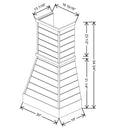 Fabuwood Allure Galaxy Linen 31 3/4" W X 46 3/8" H X 19 7/8" D Timber Signature Hood - image 1