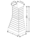 Fabuwood Allure Galaxy Linen 30" W X 54 3/4" H X 19" D Farmhouse Hood - image 1