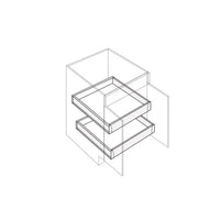 Fabuwood Illume Catalina Olmo 3 21" W Base Cabinet Roll Out