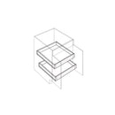 Fabuwood Illume Tuscany Muratti 4 24" W Base Cabinet Roll Out - image 1