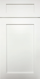 VW-VAD3612 Arch Panel Valance | TSG Forevermark Rio Vista White Shaker - image 2