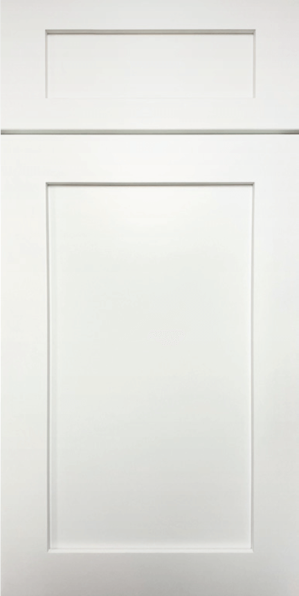 VW-VAD3612 Arch Panel Valance | TSG Forevermark Rio Vista White Shaker - image 2