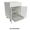 Fabuwood Illume Tuscany Como Ash 2 Installed Roll Out Drawers Kitchen Cabinet – ITCA2-B30-1ROD - image 1